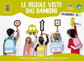 Torna il calendario 2023 “Le regole viste dai bambini”, realizzato dalla Polizia Locale di Cervia con le scuole