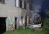 Incendio in una casa abbandonata a Borgo Montone