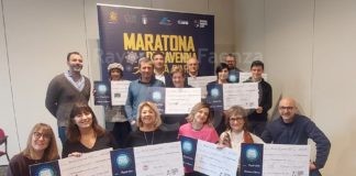 Hoka Maratona di Ravenna, piu di 6mila euro donati alle Onlus locali