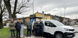Fusignano: un nuovo automezzo elettrico in dotazione agli operai del Comune