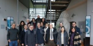 Il Rettore Molari in visita al Corso di Laurea in Tecnologia dei Materiali