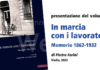 In marcia con i lavoratori. Memorie 1862-1932, a Ruassi la presentazione del libro di Pietro Farini