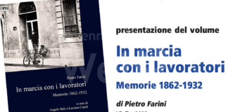 In marcia con i lavoratori. Memorie 1862-1932, a Ruassi la presentazione del libro di Pietro Farini