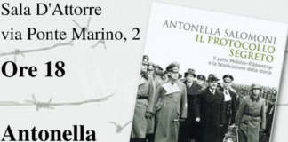 “Il protocollo segreto. Il patto Molotov-Ribbentrop e la falsificazione della storia: venerdì la presentazione del libro di Antonella Salomoni