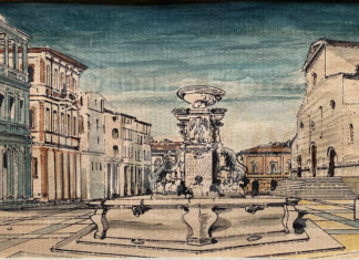 Workshop di Paolo Rava su disegno a matita e colore