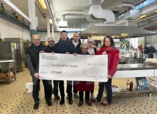 Desiderando Viaggiare dona cento pasti alla Mensa dei Poveri di Santa Teresa