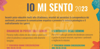 “Io mi sento 2023”, al via i corsi psico-educativi per prevenire i maltrattamenti in famiglia e in società