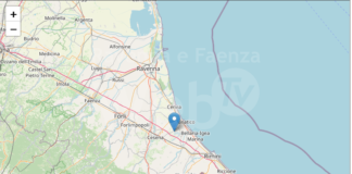 Terremoto questa mattina: scossa di magnitudo 3 verso il confine tra la città di Cesenatico e Pinarella di Cervia