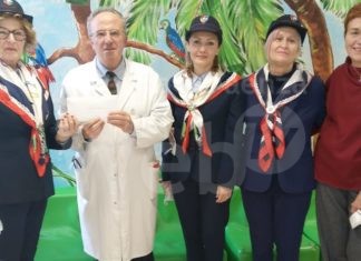 Donazione alla Pediatria da parte delle “Benemerite” dell’Associazione Nazionale Carabinieri (ANC).
