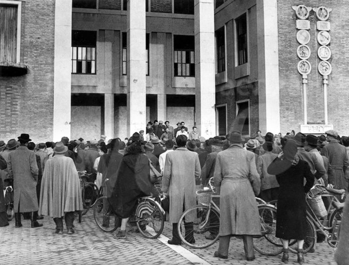 10 dicembre 1944 - discorso di Zaccagnini e Boldrini