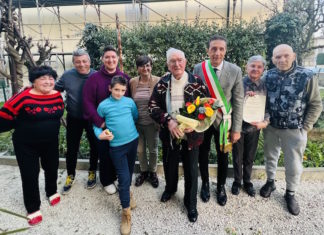 100 candeline per Aldo Emilio Rossi, è festa a Massa Lombarda