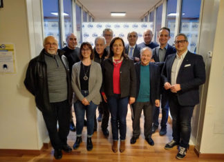 La presidenza territoriale di Cna Ravenna ha incontrato il presidente Cna Pensionati ER e Presidente Cna Pensionati Ravenna