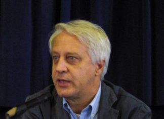 Lo scrittore e genetista Guido Barbujani al Caffè letterario di Lugo