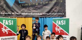 Partito anche il Campionato Regionale giovanile Lead dei più piccoli, con medaglie pesanti per Istrice Ravenna e Carchidio Strocchi Faenza.