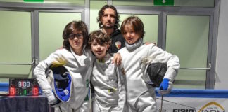 Il Circolo Ravennate della Spada a Bolzano miglior società’ schermistica della Romagna