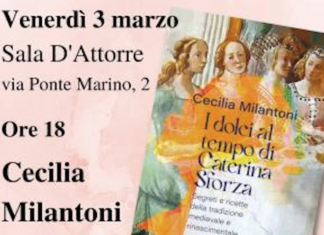 Centro relazioni culturali: presentazione del libro “I dolci al tempo di Caterina Sforza.”