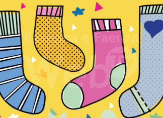 Gli esercenti del Quartiere Alberti aderiscono alla “Giornata dei calzini spaiati”