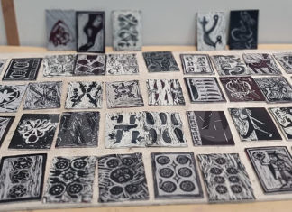 Scuola d’arte: porte aperte domenica e un “torneo” con le carte realizzate durante il laboratorio di incisione