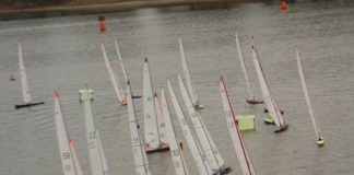 Grande partecipazione alla Standiana alla prima tappa del Circuito Nazionale della classe Marblehead, barche a vela radiocomandate