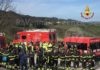 I Vigili del Fuoco in azione alla ricerca di una persona scomparsa. Esercitazione con i volontari della Protezione Civile