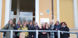 Inaugurata mattonella “Cervia città amica delle donne” alla biblioteca comunale Maria Goia