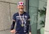 I Cerviaman alla Maratona di Tokyo: Massimo Fabbri ha corso con i colori della città | Foto