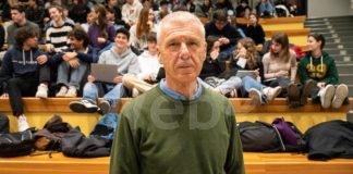 Giornata dei Giusti 2023: Incontro alunni classi terze scuola secondaria Randi con Franco Perlasca