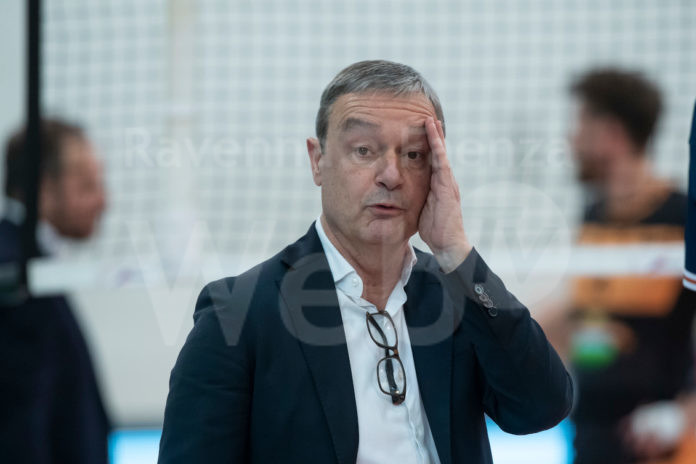 RAVENNA 5/03/2023. VOLLEY PALLAVOLO. Consar RCM Ravenna - Pool Libertas Cantù 1-3.