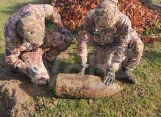 Bomba d’aereo ritrovata a San Lorenzo di Lugo. Il 17 ottobre la bonifica
