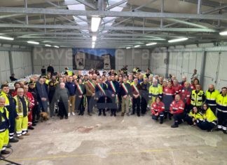 A pranzo con la Protezione Civile: I sei sindaci dell’Unione hanno incontrato i volontari al lavoro nel territorio della Romagna Faentina