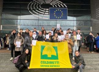 I giovani di Coldiretti ER a Bruxelles a confronto con le istituzioni UE