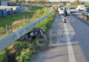 Lugo: motociclista in sorpasso urta furgone e finisce contro il guard rail rimanendo gravemente ferito