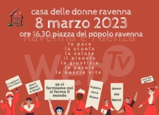 Casa delle Donne, in piazza a Ravenna per celebrare l’8 Marzo