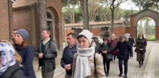 Cerimonia di Consacrazione del terreno per le sepolture degli Ortodossi