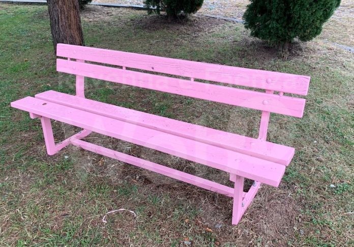 panchina rosa