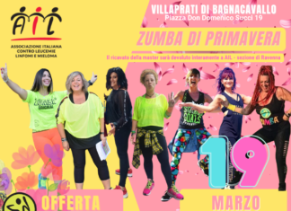 Seconda edizione di Zumba di Primavera, a sostegno di Ail
