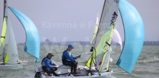 Regata Nazionale RS Feva a Marina di Ravenna vincono Bicocchi-Giovannelli (CNF) mentre Cecchetto-Haag (CVR) sono prime tra le ragazze