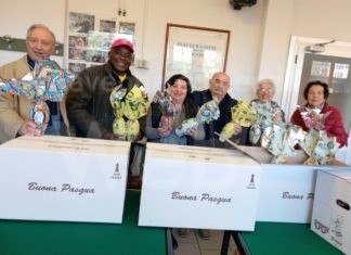 Il centro sociale La Quercia dona 100 uova di pasqua