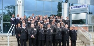 Carabinieri: visita del Generale di Corpo d’Armata Maurizio Stefanizzi al Comando provinciale