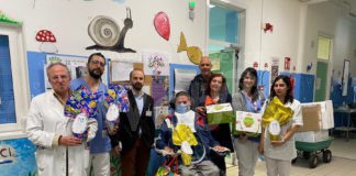 Proseguono le donazioni di uova Pasquali e colombe ai piccoli degenti della Pediatria di Ravenna