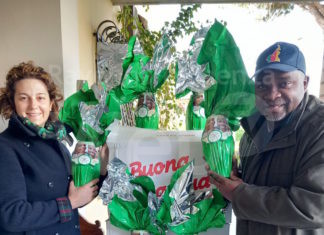 “Azione Verde” dona uova Pasquali al Terzo Mondo Odv per “Il Sportello del Sorriso”
