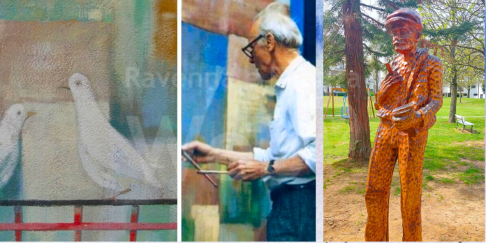 Inaugurazione Giardino Bruno Violani & scultura di Giò Bert