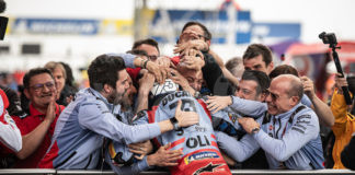 Il Team Gresini riparte dall’Argentina con il terzo posto di Marquez