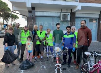 Cotignola: grande partecipazione alla raccolta di rifiuti abbandonati in città