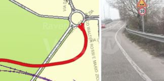 Ancisi (LpRa): Tangenziale a 30 km/h. Succede a Ravenna in via Fosso Dimiglio