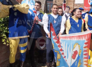 Palio della Contesa Estense, le immagini del giuramento del Podestà