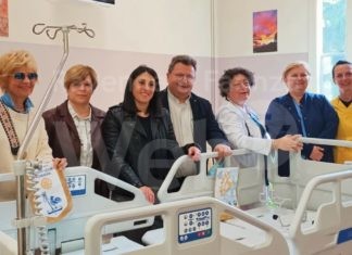 Donato all’OsCo di Brisighella un letto da degenza elettrico