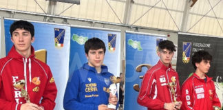 Scherma: Circolo della Spada Cervia – Milano Marittima, doppia medaglia d’oro al Campionato Nazionale Gold Cadetti