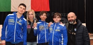 Bronzo e buonissimi piazzamenti per Scherma Cervia alla 2^ Prova GPG di spada a Vercelli