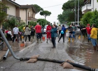 Nella Galleria della Molinella il punto di coordinamento dei volontari